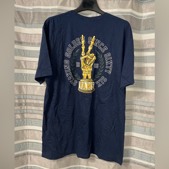 Vans Skeletal Trophy T-Shirt - Picture 1 of 6